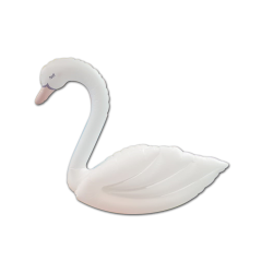 Schwan mit Stab selbst  aufblasbar